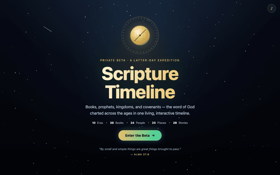 Scripture Timeline screenshot